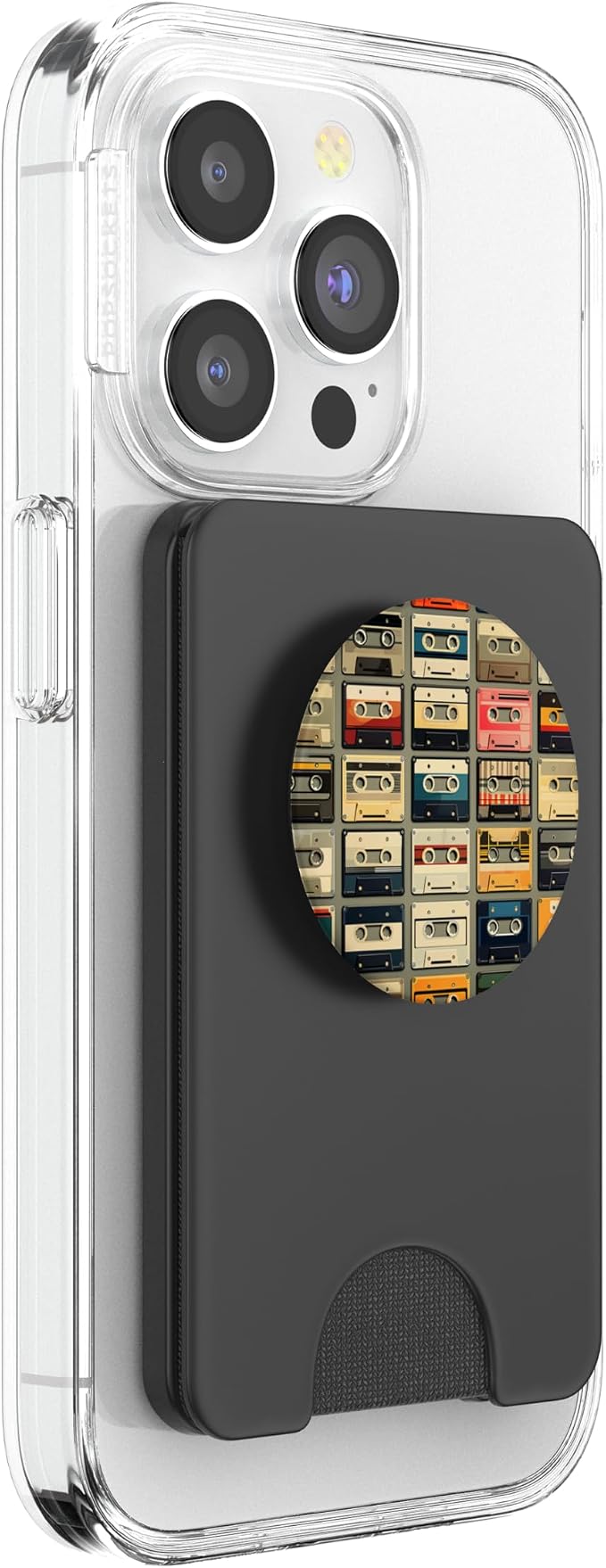 Retro Life Music Lover Cassette National Retro Day PopSockets Adhesive PopGrip