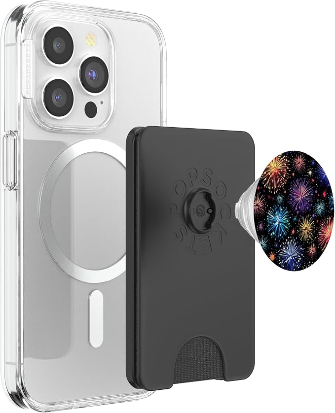 Colorful Firework PopSockets PopGrip for MagSafe
