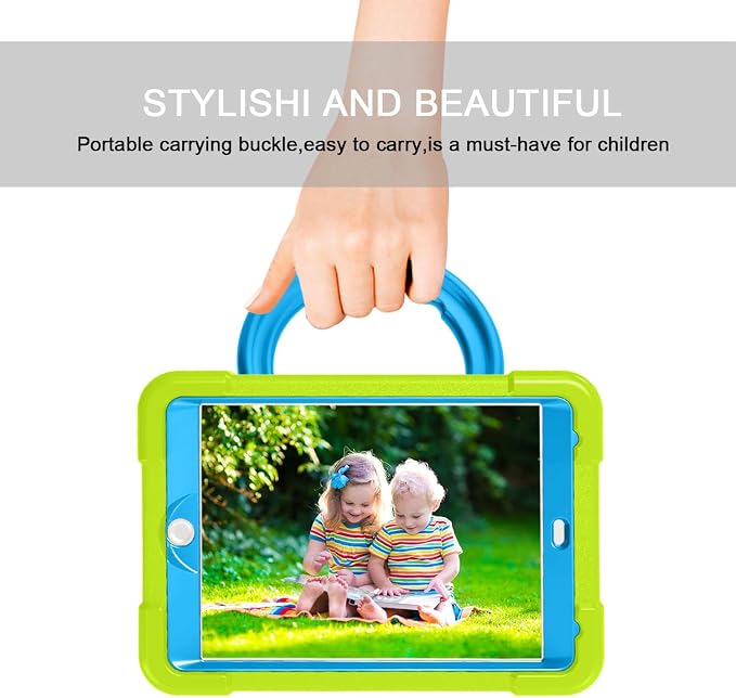 AKABEILA Compatible with Amazon Fire HD 8 2020/2022 Tablet Case，Rugged Kids Case with Stand Lightweight Shockproof Kids Friendly Tablet Cover Black