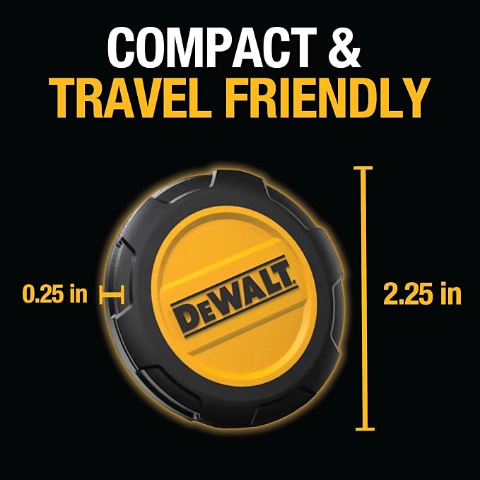 DEWALT Heavy Duty Wireless Charger 15W Max Cell Phone Charger | Wireless Charging Pad for MagSafe Compatible iPhone 17/16/15/14/13/12 Plus Pro Max Includes Wall Mounting Plate