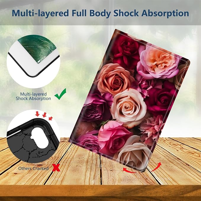 Slim Case for Amazon Kindle Fire Max 11 Case (13th Generation 2023 Release) 11 PU Leather Folio Stand Adjustable Smart Cover with Auto Wake/Sleep for Kindle Fire 11 TabletA American Flag Skull