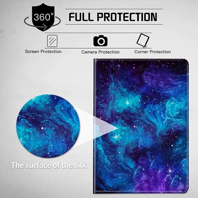 for Kindle Paperwhite 11th Gen 2021 6.8 inch Case - Signature Edition with Adjustable Stand &amp Auto Wake/Sleep - American Flag &amp Skull