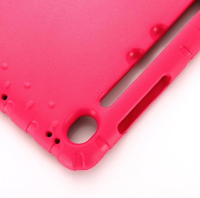 Kids Case for Samsung Galaxy Tab S10 FE Plus 13.1 (2025) Techcircle Handle Stand Light EVA Foam Bumper Protective Rugged Drop Protection Child Proof Cover Black
