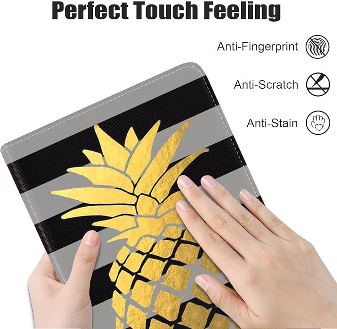Case for iPad (A16) 11th Generation 11 Inch 2025 iPad 10th Generation 10.9 Inch 2022 Premium PU Leather Stand Folio Cover with Auto Sleep/Wake American Flag Sunflower and Cow