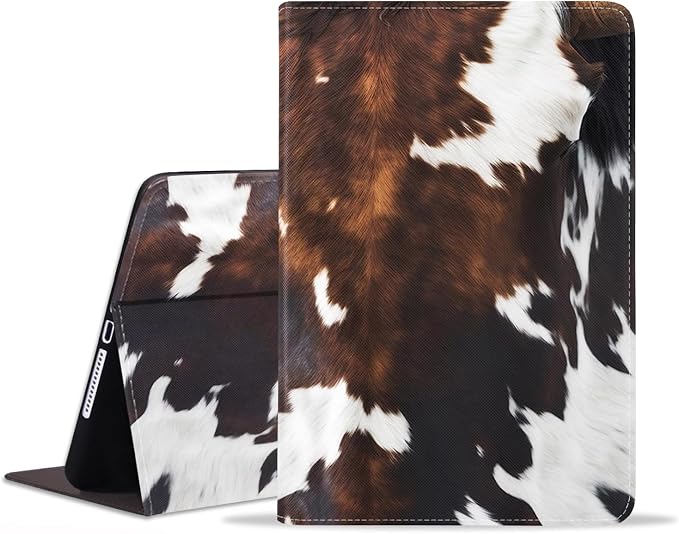 Case for Samsung Galaxy Tab S10 Plus 2024/ S9 Plus/ S9 FE Plus 5G 12.4 Inch 2023 Premium PU Leather Stand Folio Cover with Auto Sleep/Wake Abstract Colorful Dog