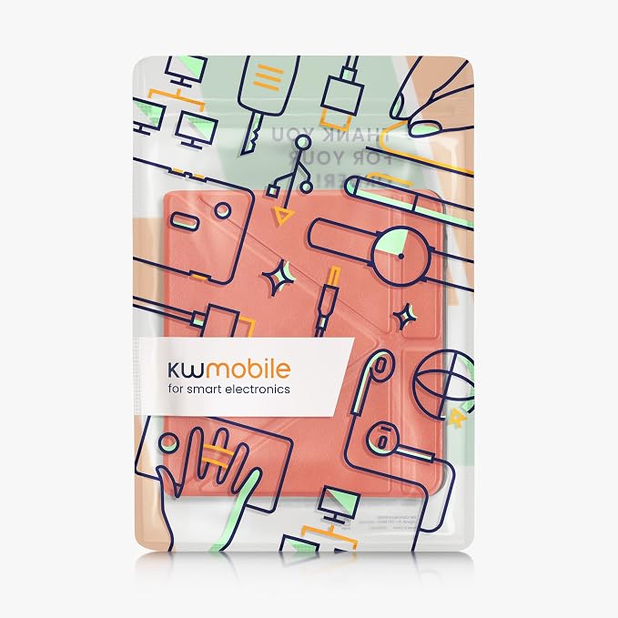 kwmobile Cover for Kobo Libra H2O Case - Slim PU Leather eReader Cover with Stand and auto Sleep funktion - Dark Blue