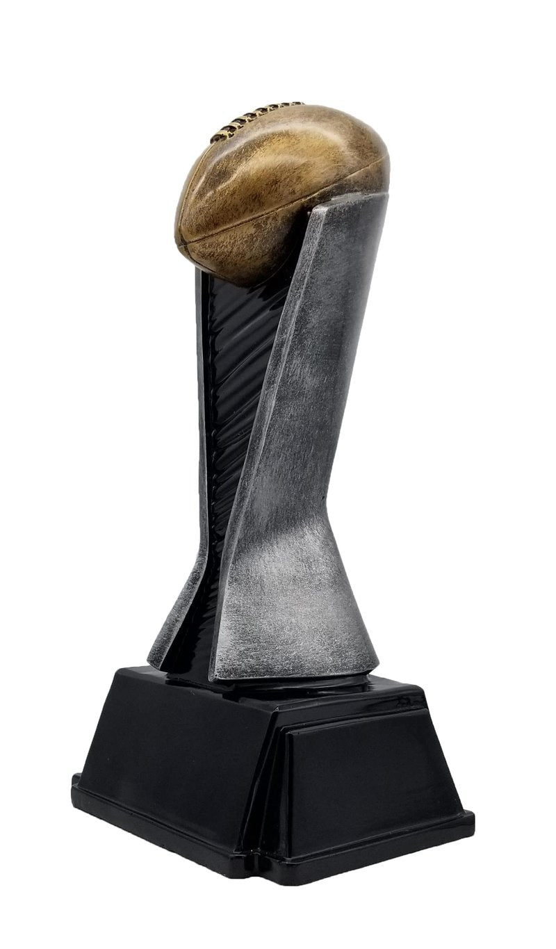 Decade Awards World Class Fantasy Football Trophy - MVP Award for League Champion or Draft Star - Most Valuable Player Recognition - Custom Engraved Plate on Request (8 Inch Tall)