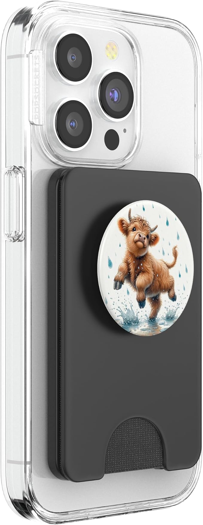 Highland Cow Design for Farmers and Highland Cow PopSockets Adhesive PopGrip