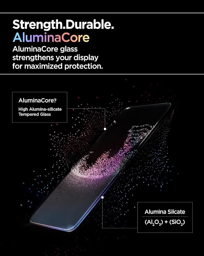Spigen AlignMaster S Tempered Glass Screen Protector Guard for iPhone 17 Pro Max [2 Pack]