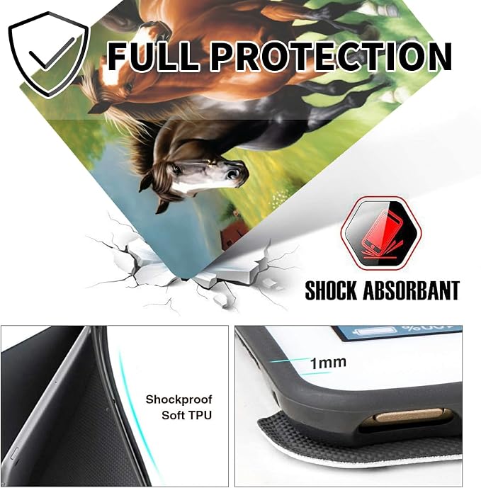 for iPad Air 11 (2024)/ iPad Air 6th/5th/4th Gen Case (2025/2024/2022/2020) 10.9 Inch CaseBEOTIWAD Shockproof Slim PU Leather Stand Protective Cover with Auto Sleep/Wake-Bible Verses Philippians 4-13