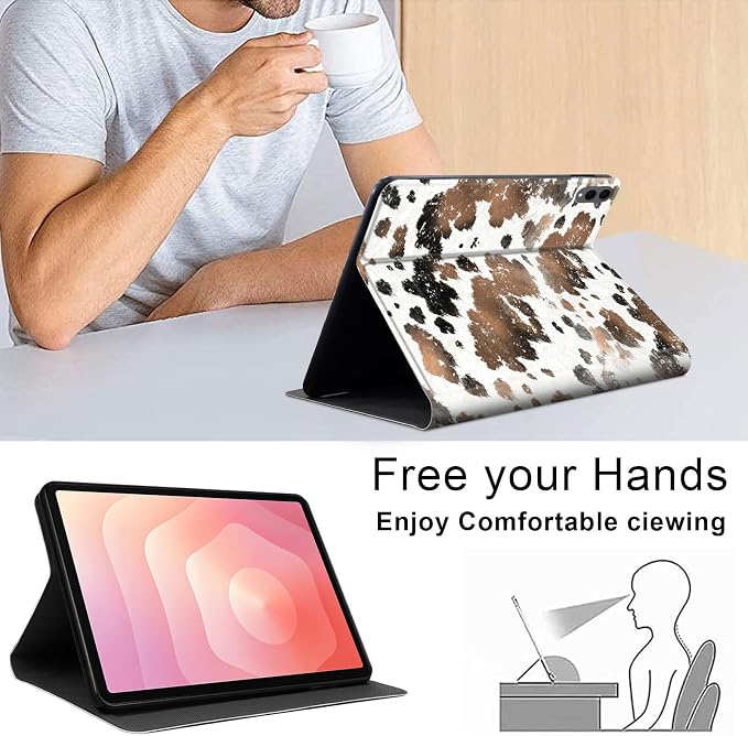 Case for Samsung Galaxy Tab A11 Plus 2026 &amp Galaxy Tab A9+ 11 Slim Smart Stand Cover with Auto Wake/Sleep Shockproof Protective Shell for Work &amp School Astronaut