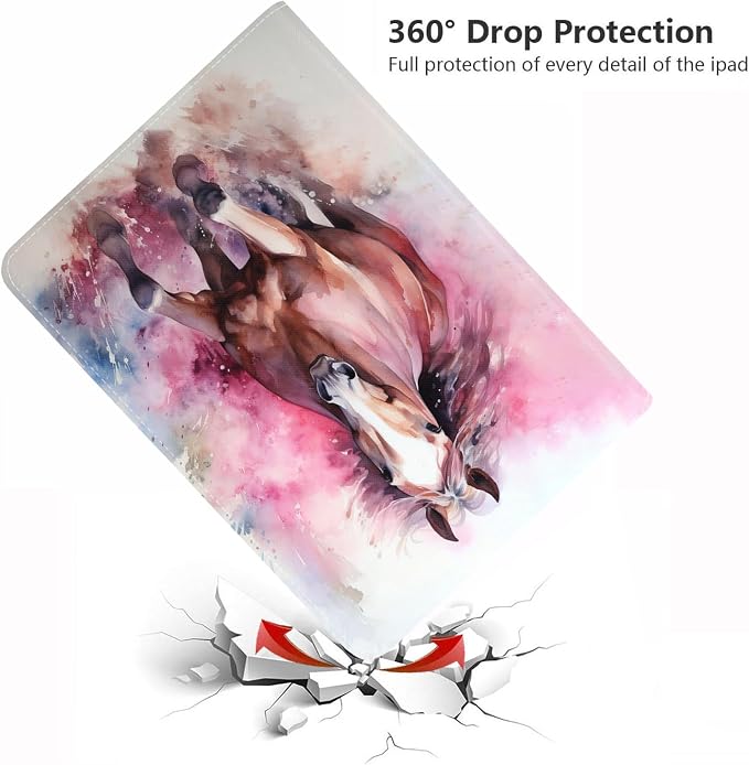 for iPad mini Case iPad mini 1 2 3 4 5 Case and Coasters Set PU Leather Folio Case Smart Cover with Stand &amp Auto Wake Sleep for iPad mini 5/4/3/2/1 - Flame Soccer