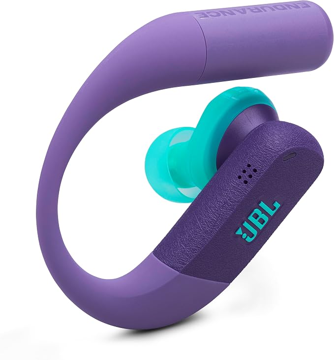 JBL Endurance Peak 4 - True Wireless Noise Cancelling Sport Earbuds Up to 48Hrs Total Playback Water &amp dust Proof (IP68) Secure fit with TwistLock™ Design &amp 6 mics for Perfect Calls (Black