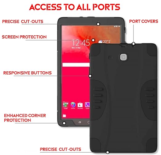 Verizon Rugged Case for Samsung Galaxy Tab E 8''