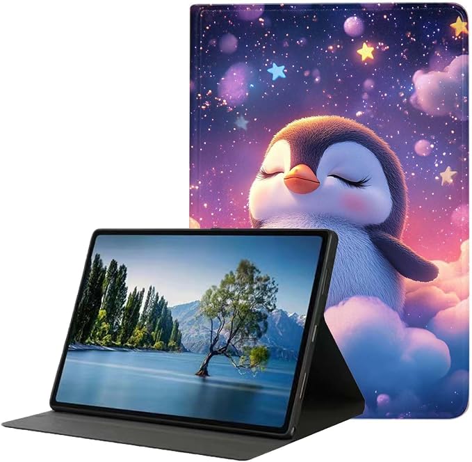 Case for iPad 9th/8th/7th Generation (2021/2020/2019) 10.2-inchSlim PU Leather Cover Adjustable Stand Auto Wake/SleepAurora Over Mountains
