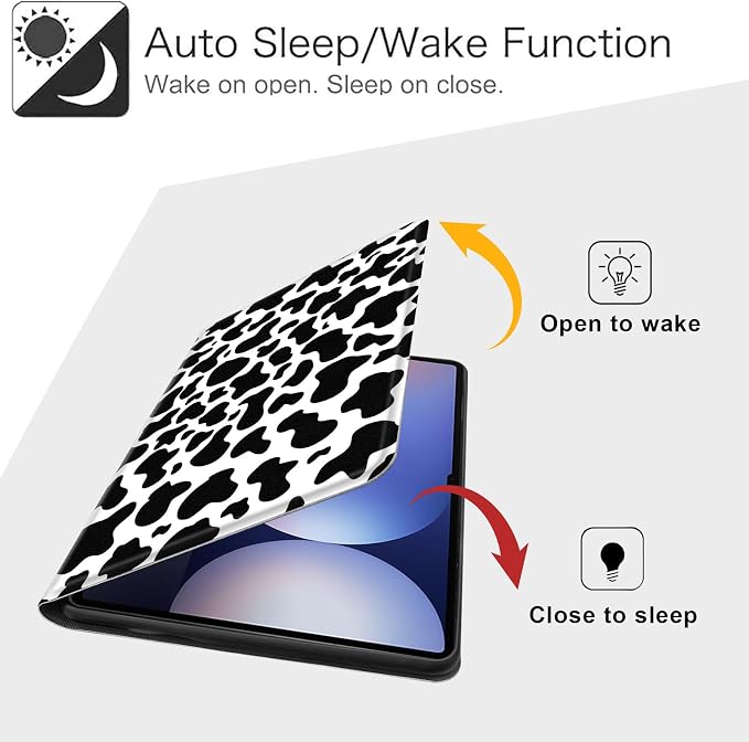 Case for Samsung Galaxy Tab A11 Plus 2026 &amp Galaxy Tab A9+ 11 Slim Smart Stand Cover with Auto Wake/Sleep Shockproof Protective Shell for Work &amp School Astronaut