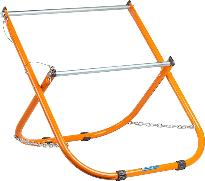 Jonard Tools CC-5442 Double Decker High Durability Steel Cable Caddy, Holds Up to Two 12" Diameter Cable Reels and 100 lb Capacity