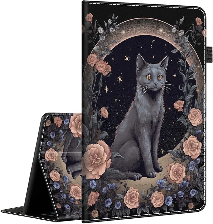 Case for All-New Amazon Fire HD 10 and 10 Plus Tablet (13th/11th Generation 2023/2021 Release) 10.1 - Slim Fit Standing Cover with Auto Sleep/Wake，Wolf