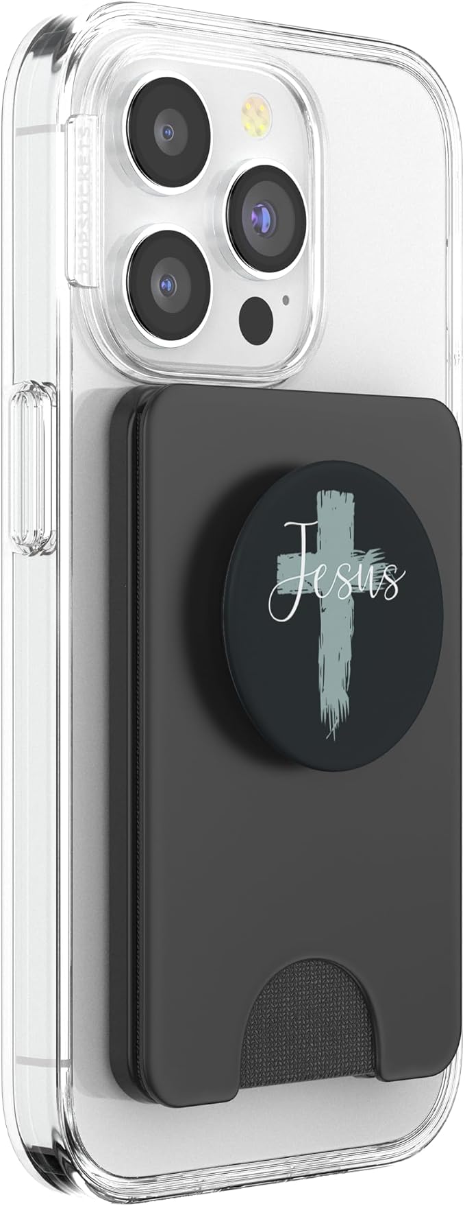 Jesus On Cross Paint Cool Religion God Faith Christian Gift PopSockets Adhesive PopGrip