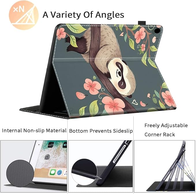 Case Fits All-New Amazon Kindle Fire HD 10 &amp 10 Plus Tablet (13th/11th Generation 2023/2021 Release) 10.1 Durable Shockproof Protective Cover with Auto Wake/Sleep，Black Woman Queen Afro Design