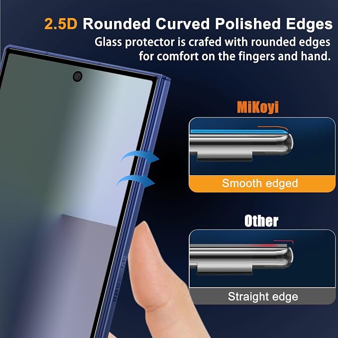 Privacy Screen Protector for Google Pixel 10 Lens Protector | [2+2] 9H Hardness Tempered Glass Protective Film + Camera Lens Protector [Full Coverage] [Anti-Spy] [Scratch-Resistant]