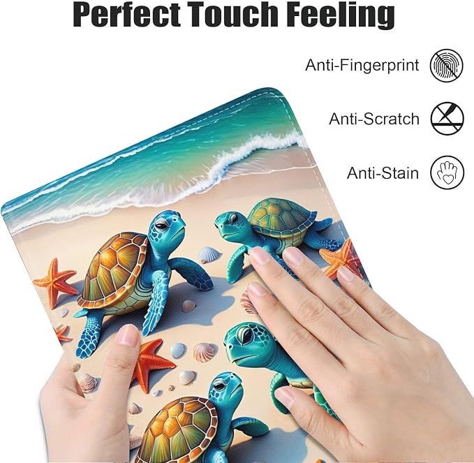 Case for Samsung Galaxy Tab A9 Plus 11 Inch 2023 Model (SM-X210/X216/X218) Premium PU Leather Stand Folio Cover with Auto Sleep/Wake Abstract Colorful Dog