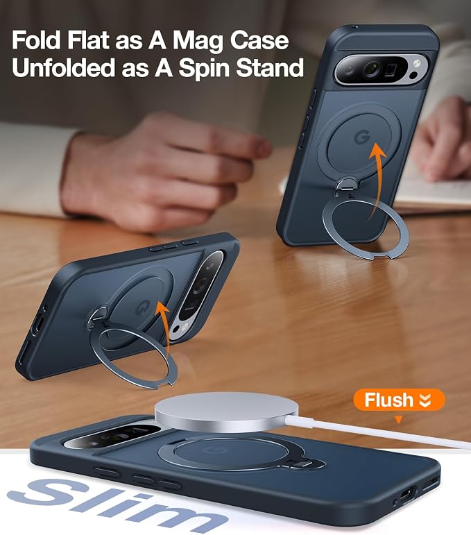 Google Pixel 9 Pro XL Case &amp Dual-Port USB C Charger