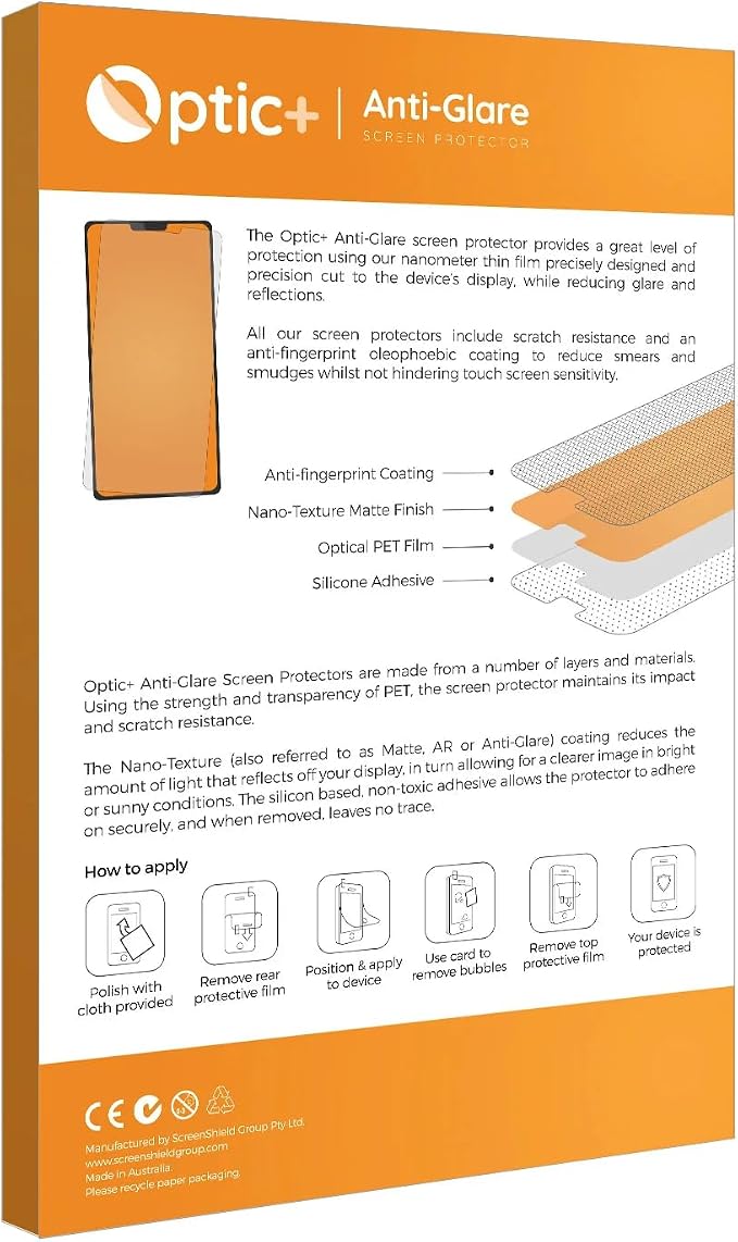 Anti-Glare Screen Protector Compatible with John Deere G5 Plus
