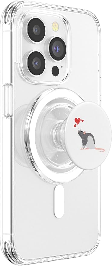 Cute Rat Lover Pet Mouse or Rodent Gift PopSockets Adhesive PopGrip