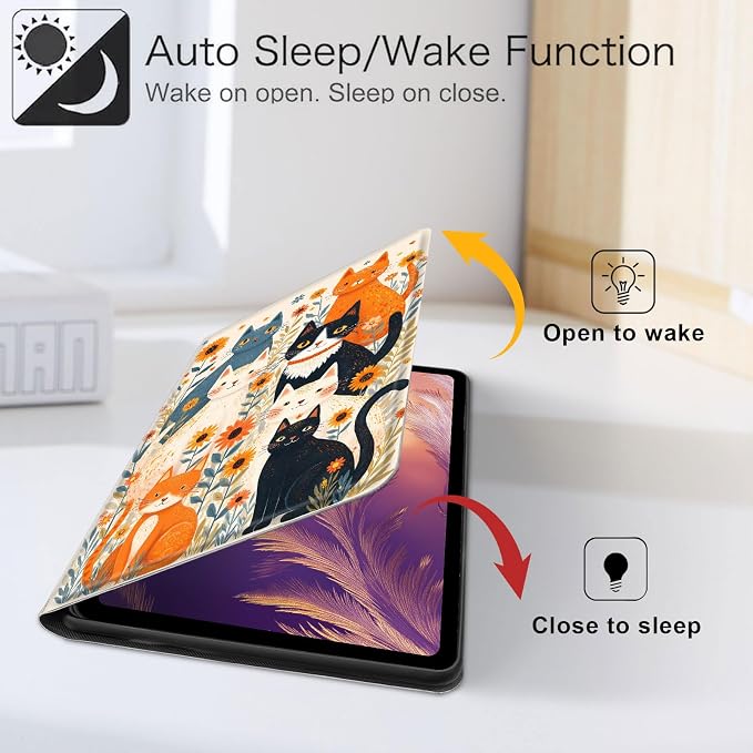 for iPad 11th Generation (A16 2025) 11 / iPad 10th Gen 10.9 2022 Case 360° Rotating PU Leather Stand Cover with Auto Sleep/Wake Shockproof TPU Backl Two Dragons Fighting