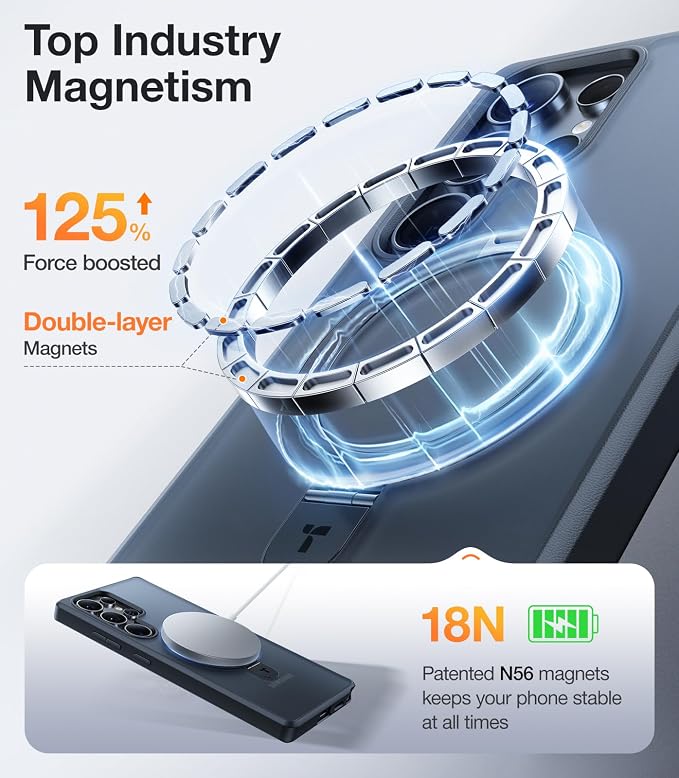 TORRAS PolarCircle Qi2 Mag-Safe Charger &amp Magnetic Case — Buy Together to Save 15%