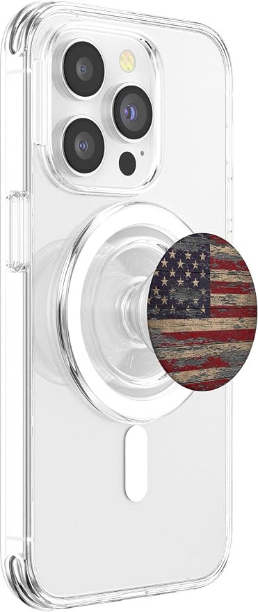 American Flag Weathered PopSockets Adhesive PopGrip
