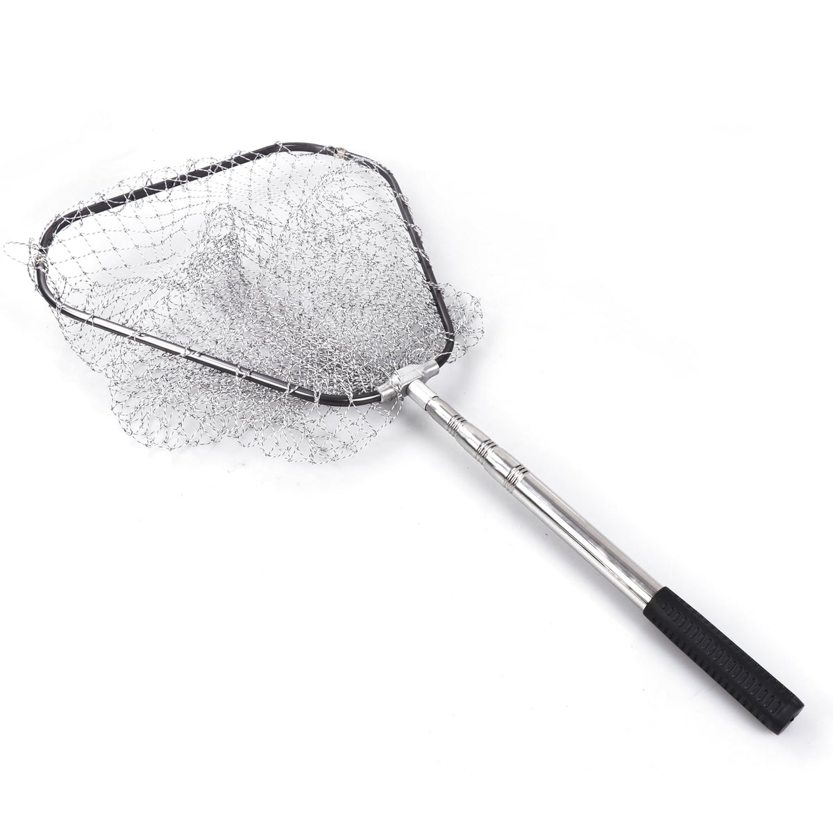Chicken Catching Net Bird Net with Telescoping Pole, Strong Stainless Handle Full Extended to 48 Inches