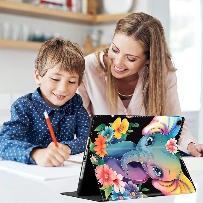 Case for Samsung Galaxy Tab S10 FE Plus 13.1 Inch 2025 Model (SM-X620/X626)Slim Folding Stand Cover with Auto Wake/Sleep for Samsung Galaxy Tab S10 FE Plus ，Painting Autumn Trees