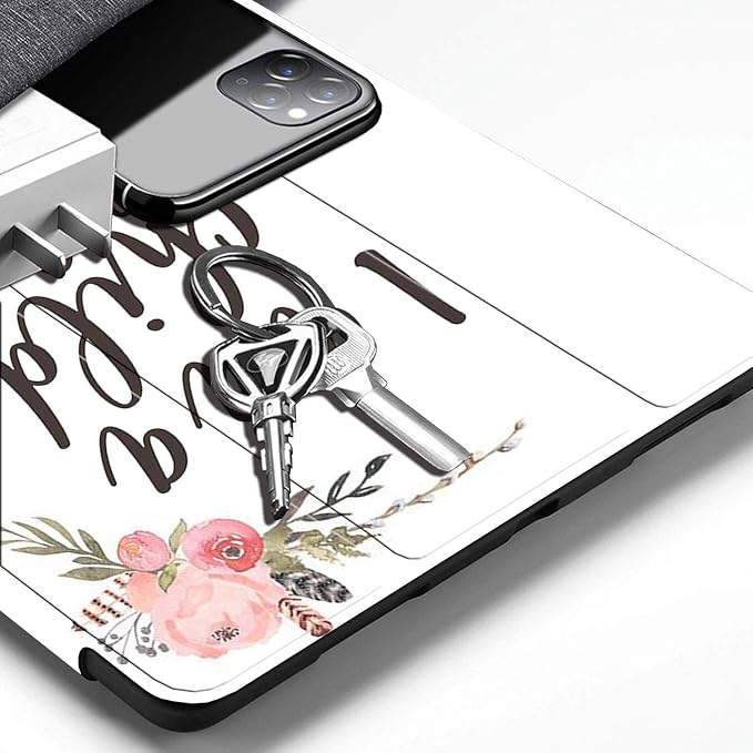 for iPad Pro 12.9 Case 4th Generation 2020 &amp 2018Pencil Holder Auto Sleep/Wake Back Smart Soft TPU Case Cover for iPad Pro 12.9 4th GenPink Bible Verse Psalm 46:10