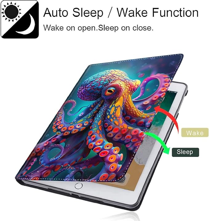 Case for New iPad (A16) 11th Generation 11 Inch 2025for iPad 10th Generation 2022 10.9 Inch Multi-Angle Stand Smart Cover Shockproof with Auto Wake/Sleep ，Starry Sky