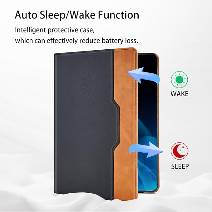 Case for iPad 5th / 6th Generation (2018/2017) iPad 9.7 Inch iPad Air 2 / iPad Air Multi-Angle Viewing Stand with Hand Strap Auto Wake SleepBlack