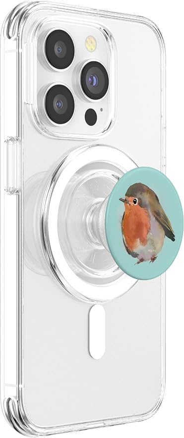 Watercolor Robin | Baby Bird PopSockets Adhesive PopGrip