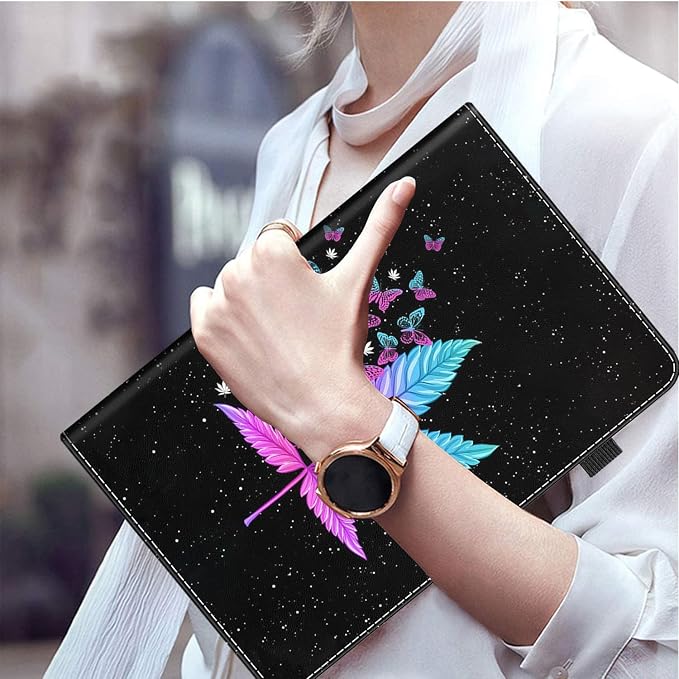 Case for All-New Amazon Fire HD 10 and 10 Plus Tablet (13th/11th Generation 2023/2021 Release) 10.1 - Slim Fit Standing Cover with Auto Sleep/Wake，Wolf