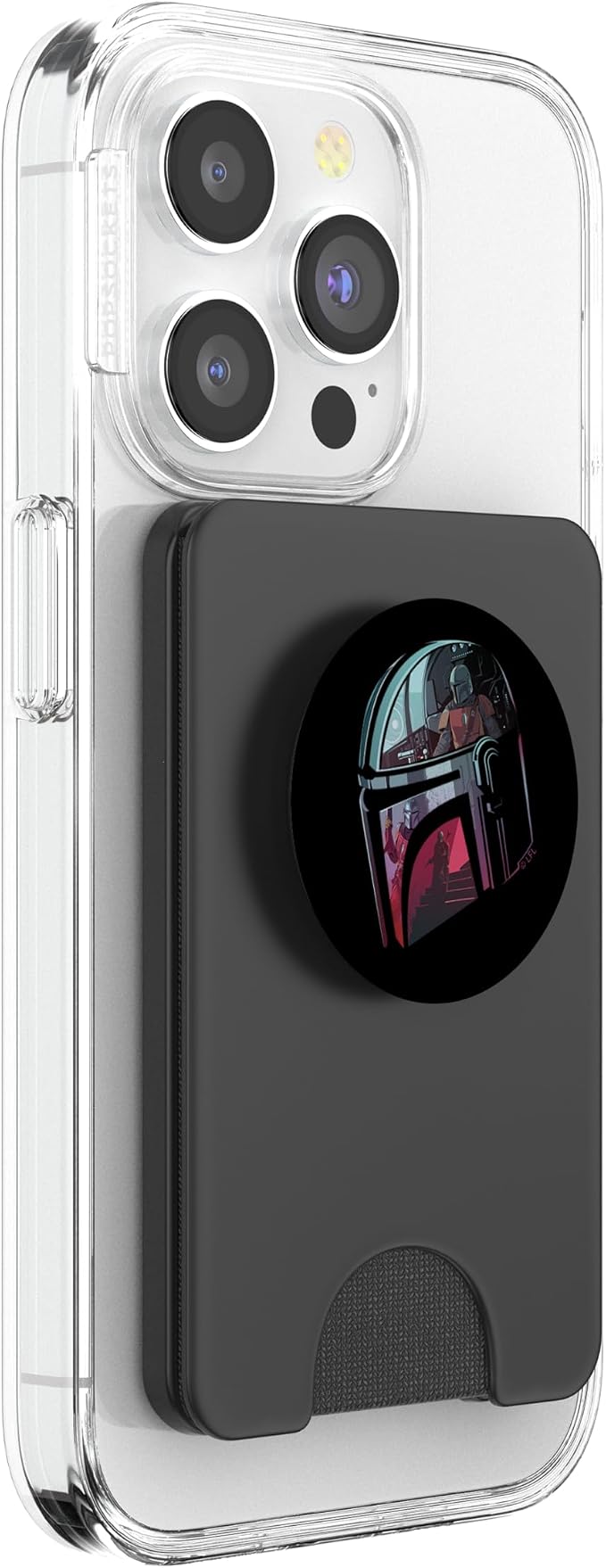 Star Wars The Mandalorian Helmet Reflection PopSockets Adhesive PopGrip