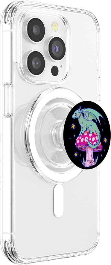 PopSockets Phone Grip – Mushroom PopSocket - Dragon Shroom PopSockets PopGrip for MagSafe
