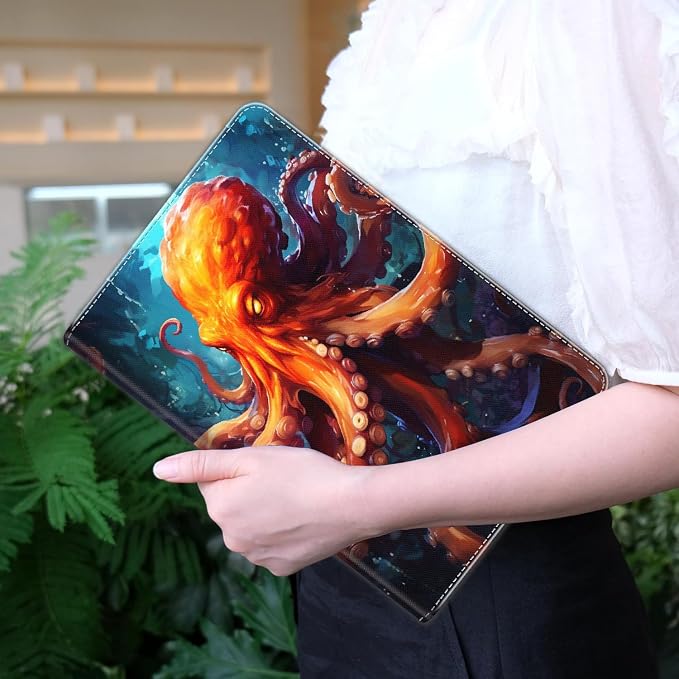 Case for iPad 10.2/10.5，iPad 9th/8th/7th Gen，for iPad 10.2 inch 2021/2020/2019/iPad Air 3rd Gen/Pro 10.5 - Slim Fit Standing Cover with Auto Sleep/Wake，Enchanted Forest 2