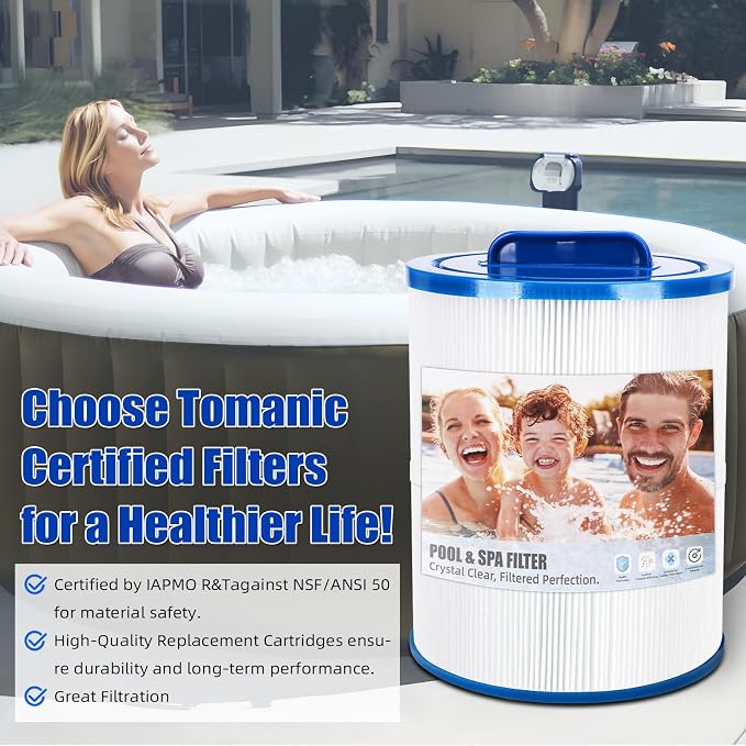 2 Pack SPA Filter Cartridge 6CH-502 Compatible