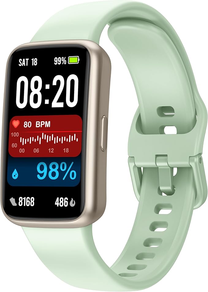 Enfit Fitness Trackers,Smart Watch with 1.47"Color Screen,100+Sport Modes Fitness Watch with Heart Rate Sleep Monitor, Pedometer Step Counter Watch, 3TAM Waterproof Activity Trackers for Women Men,LGN