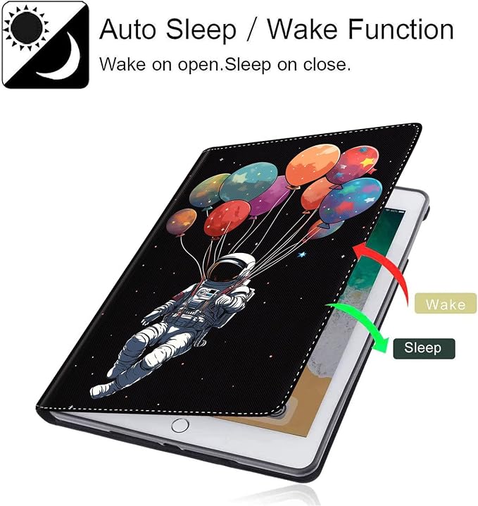Case for New iPad (A16) 11th Generation 11 Inch 2025for iPad 10th Generation 2022 10.9 Inch Multi-Angle Stand Smart Cover Shockproof with Auto Wake/Sleep Baby Dragon