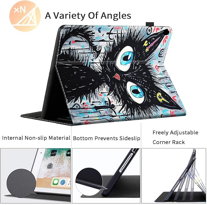 Case for 7 All-New Kindle Paperwhite 12th Gen 2024 &amp Kindle Colorsoft Signature Edition (2024 Release) PU Leather Folio Cover with Auto Wake/Sleep ，Blue Dragon