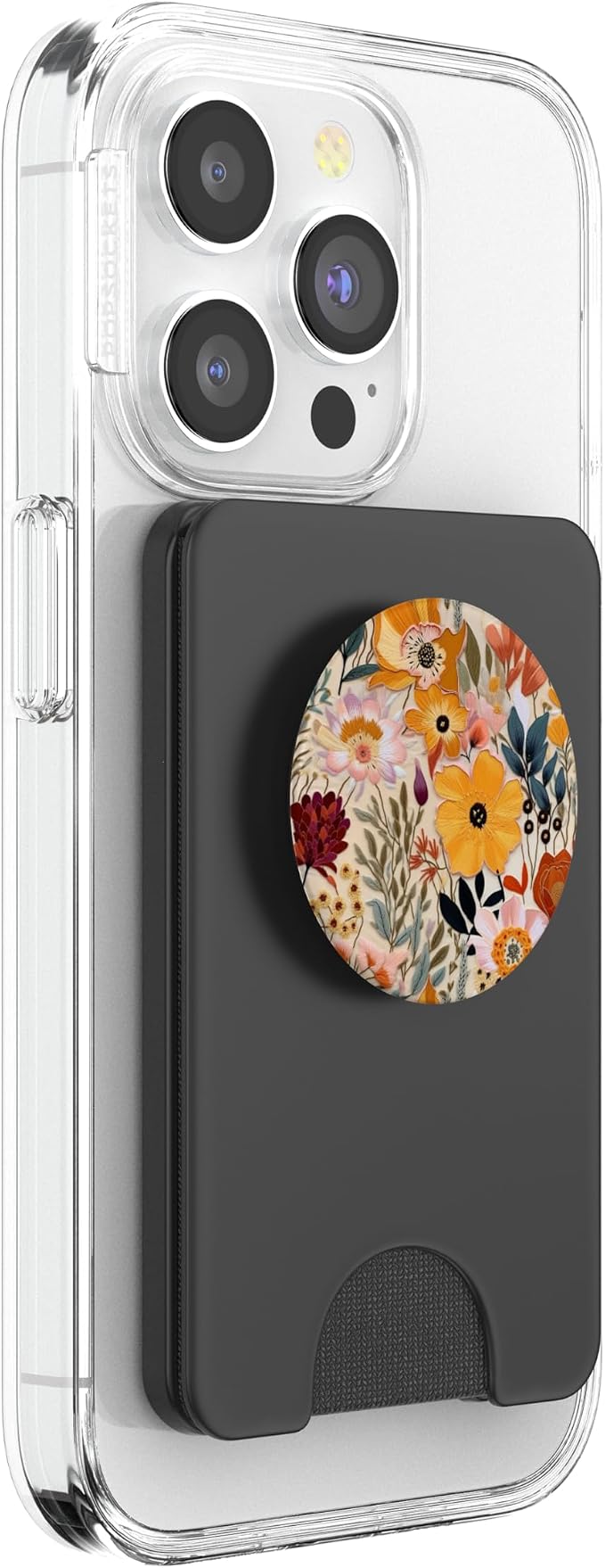 Colorful Wildflower Florals Flower PopSockets Adhesive PopGrip