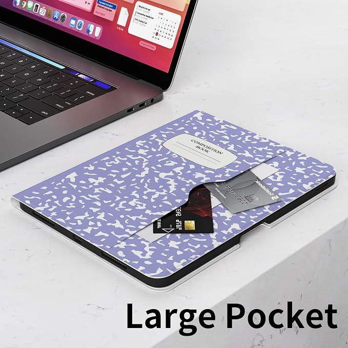 Case for iPad (A16) 11th Generation 11 Inch (2025) Cute iPad 10th Generation Case 10.9 (2022) Girly Premium Leather Folio Stand Protective Cover with Pencil Holder &amp Pocket Animals