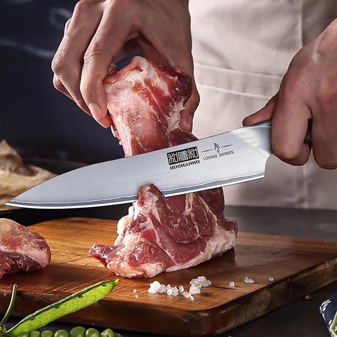 HOSHANHO 6 Inch Kitchen Knife, Ultra Sharp Japanese Kitchen Utility Knife