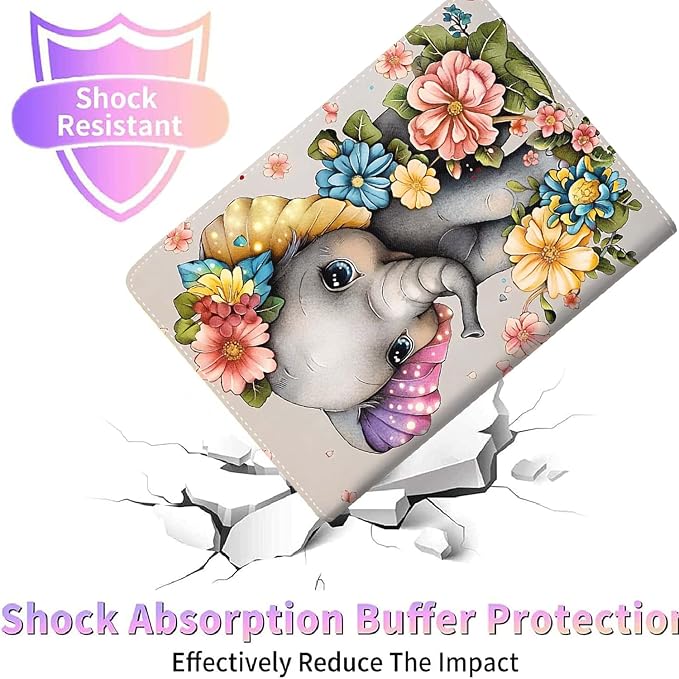 Case for New iPad (A16) 11th Generation 11 Inch 2025for iPad 10th Generation 2022 10.9 Inch Multi-Angle Stand Smart Cover Shockproof with Auto Wake/Sleep ，Starry Sky